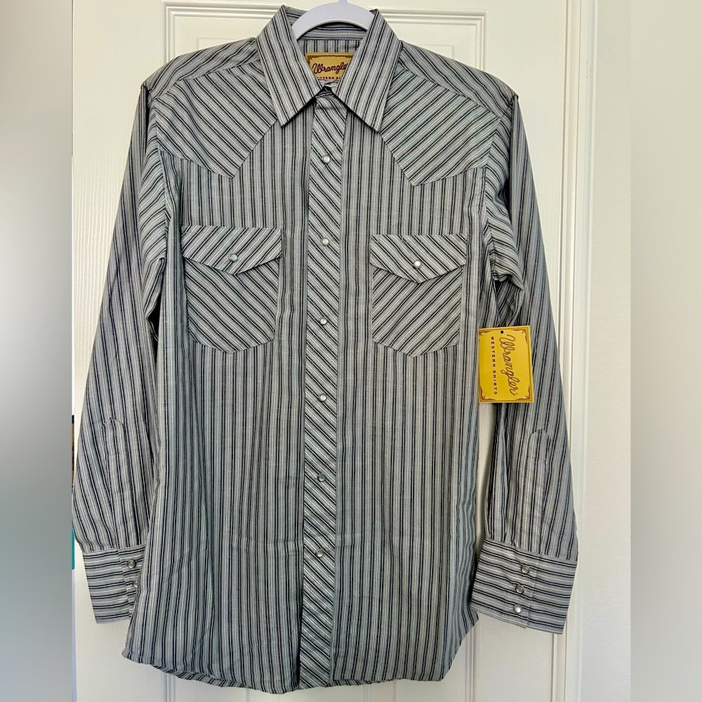 NWT Men’s Western Style Snap Front Shirt